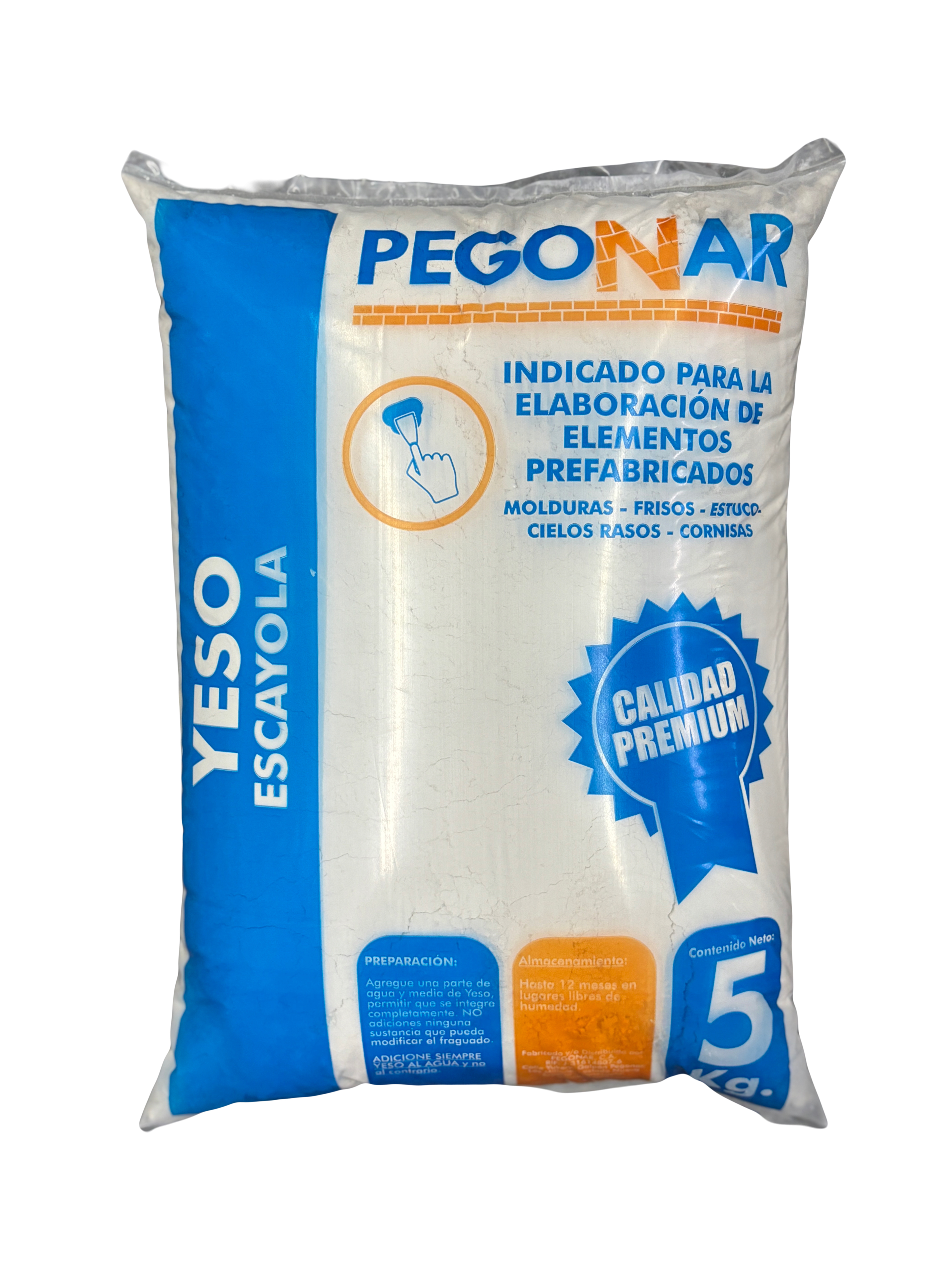 YESO IMPORTADO 5 KG.